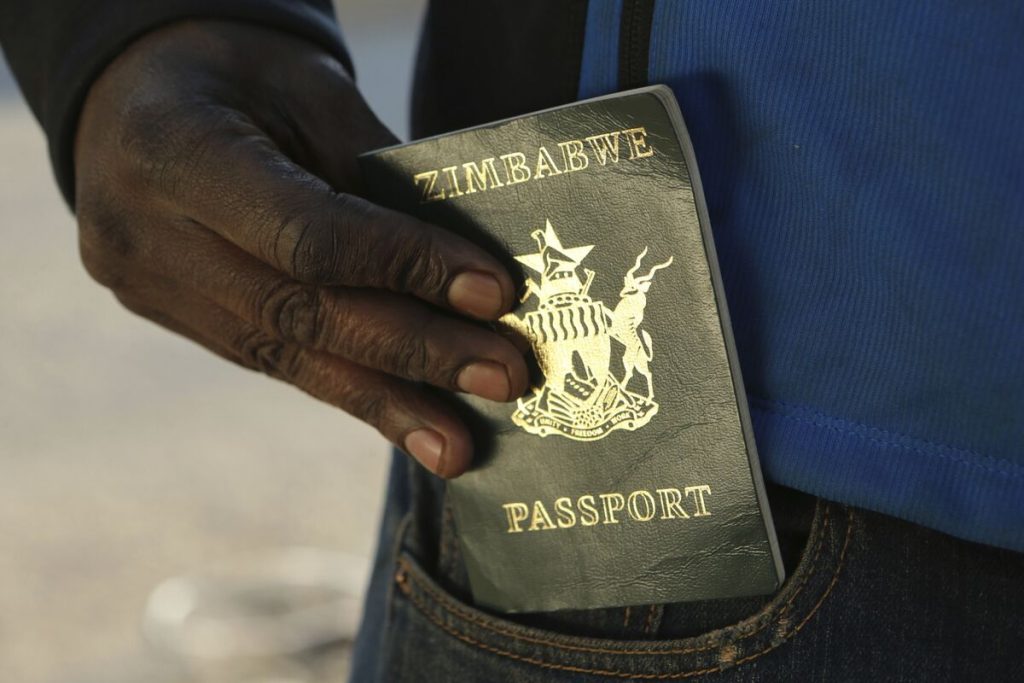 Zimbabweans Protest Passport Price Hike in South Africa...