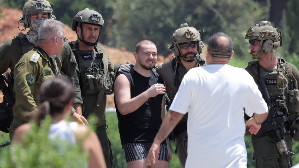The IDF has released four more Israeli hostages