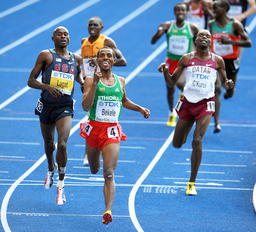 Ethiopia's Kenenisa Bekele holds several Olympic records