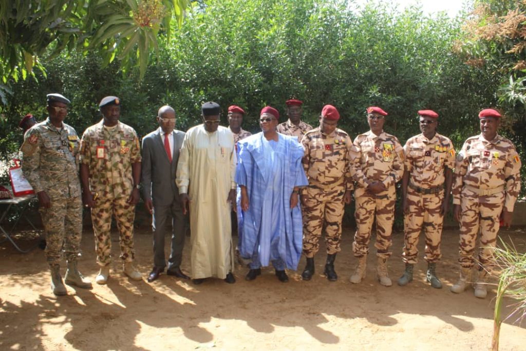 Multinational Force Chief Ibrahim Ali, Honoured by Chad