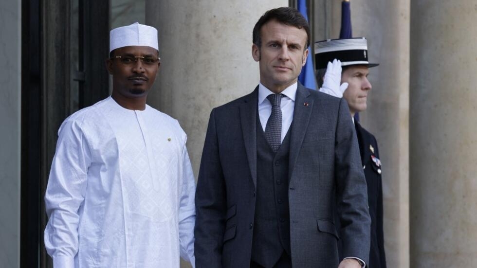 President Deby and French Preisdent, Macron