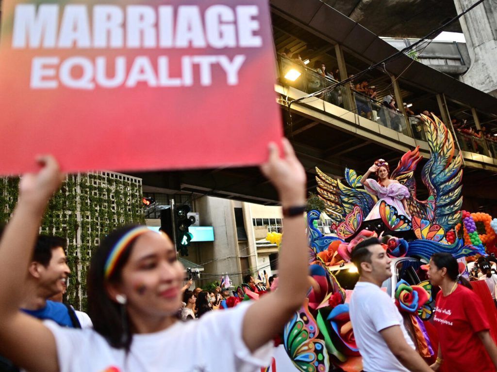 Thailand ha approved same sex unions