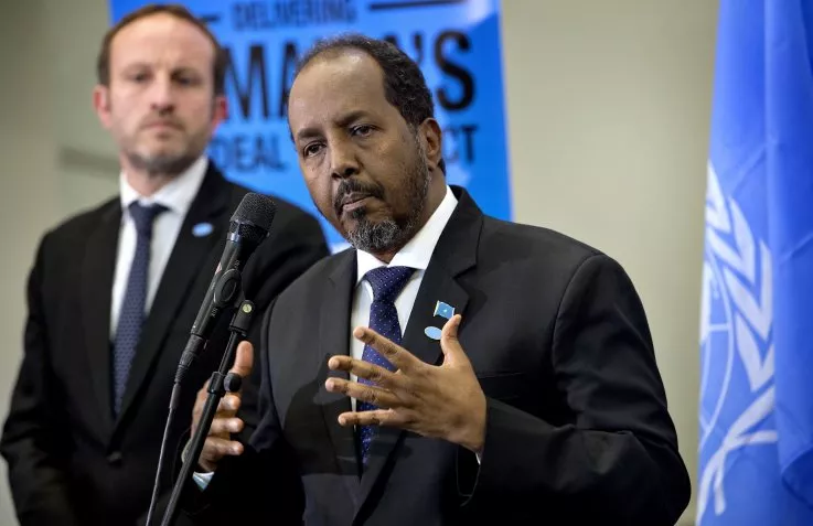 Somalia President Hassan Sheikh