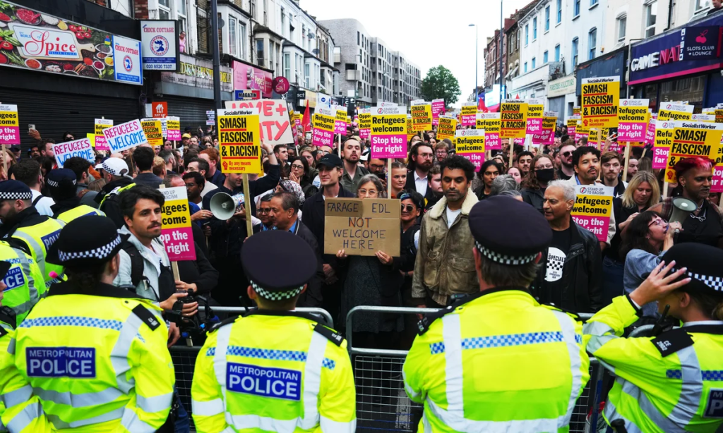 Thousands Rally Across UK in Anti-Racism Protests After Riots