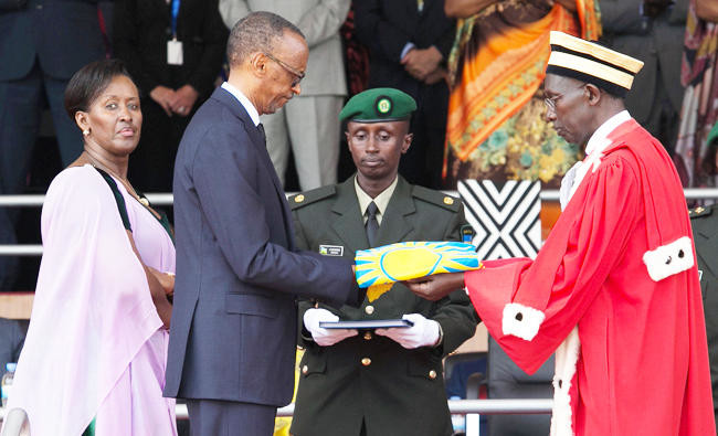 Paul Kagame Sworn in for Fourth Term as Rwanda's President