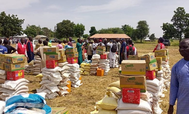 Borno Flood: NEDC Donates Relief Items to Affected Individuals