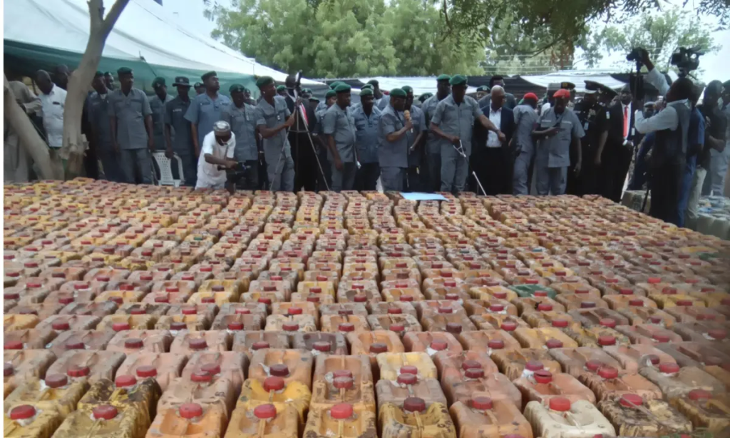 Nigeria Customs Begins Sale of Seized Petrol at N630/Litre in Adamawa