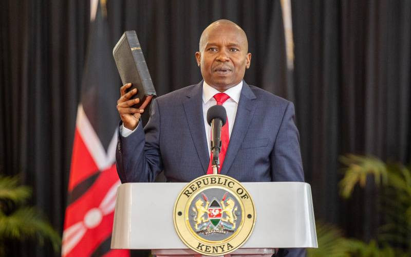 MPs Vote in Favour of Kindiki as Kenya's New Deputy President