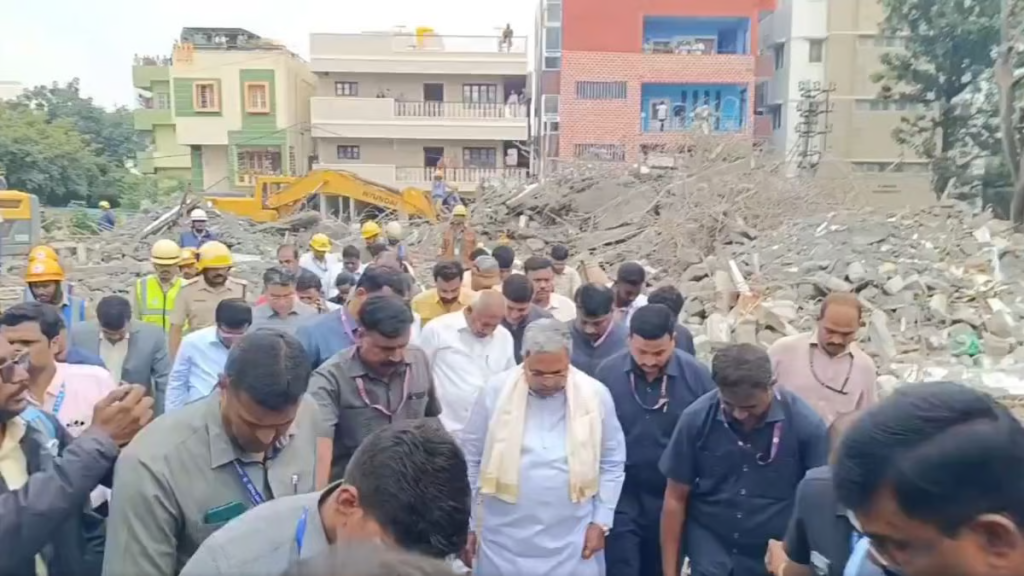 Death Toll in Bengaluru Building Collapse in India Reaches Nine