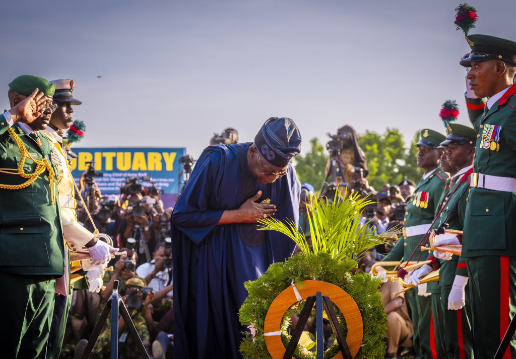 (PICTURES): Chief of Army Staff Lagbaja Buried in Abuja