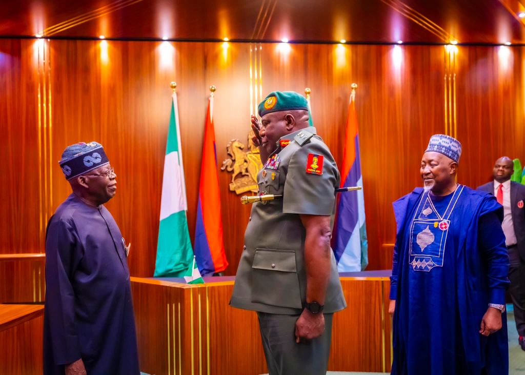 President Tinubu Requests Senate Approval for New Army Chief