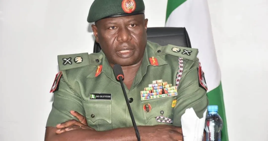 Olufemi Oluyede Confirmed Nigeria's New Chief of Army Staff