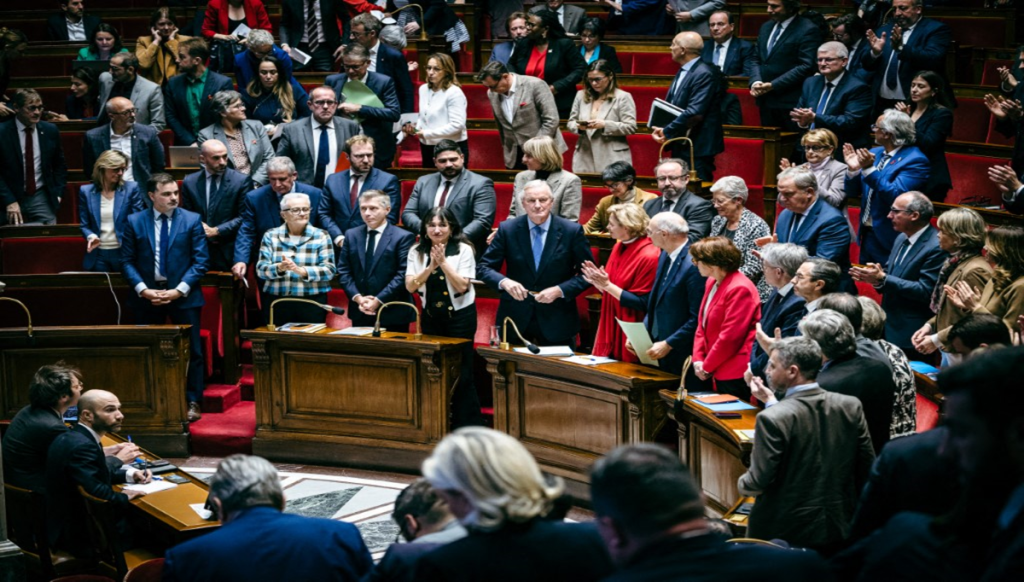 French Prime Minister ousted in a No-Confidence Vote