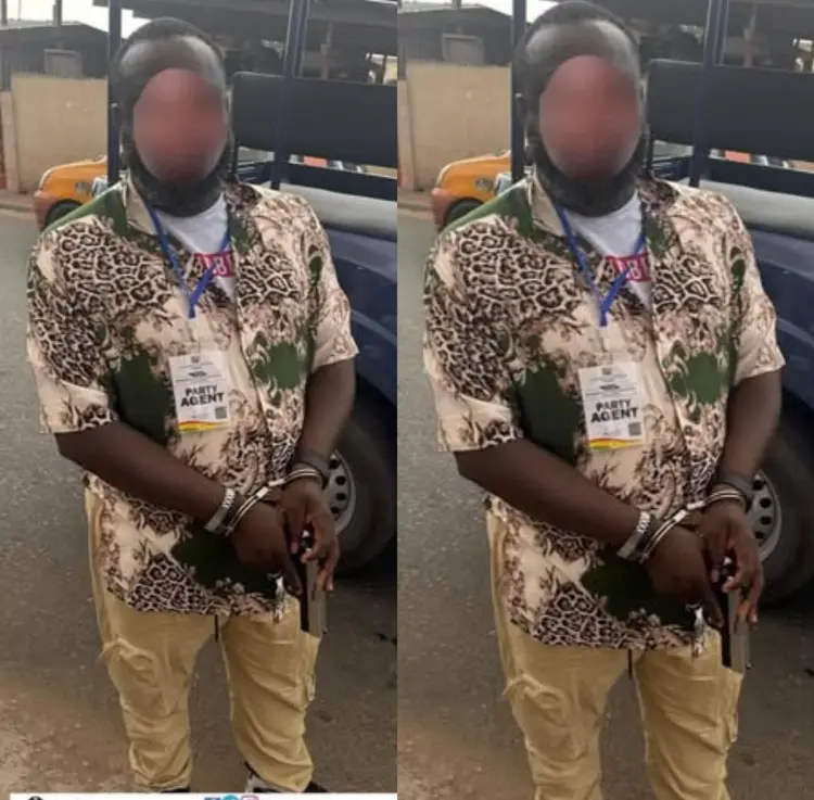 Ghana Decides 2024: One Arrested for Possessing Weapon