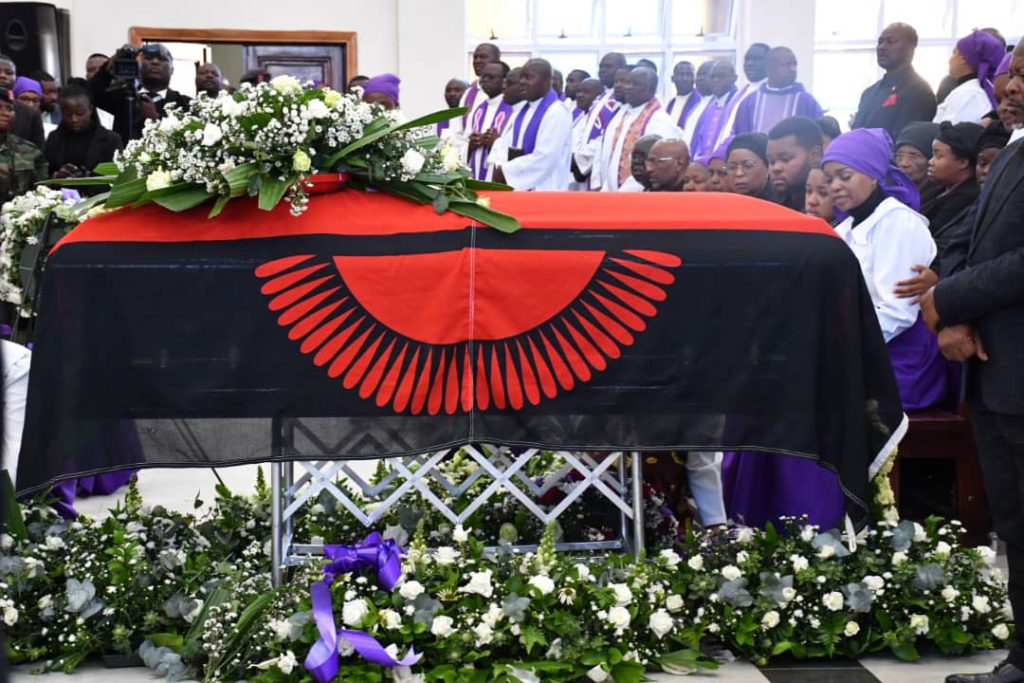 Vice President Saulos funeral service in Malawi