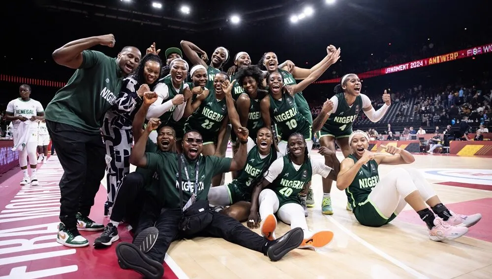 D'Tigress were the firdt African Basketball team to reach the quarter finals