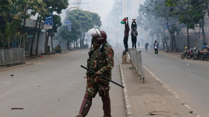 Police, Protesters Clash at Nairobi Anti-Abduction Protests