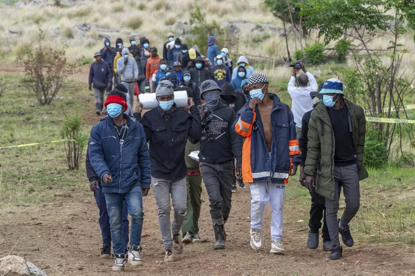 Six Bodies Retrieved From Illegal South Africa Goldmine