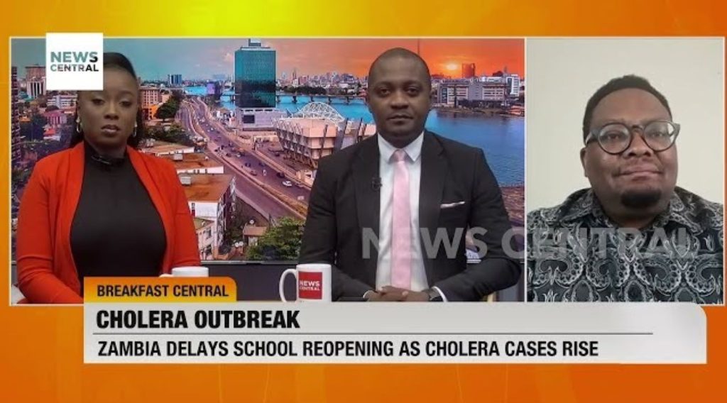 Cholera Outbreak in Zambia (News Central TV)