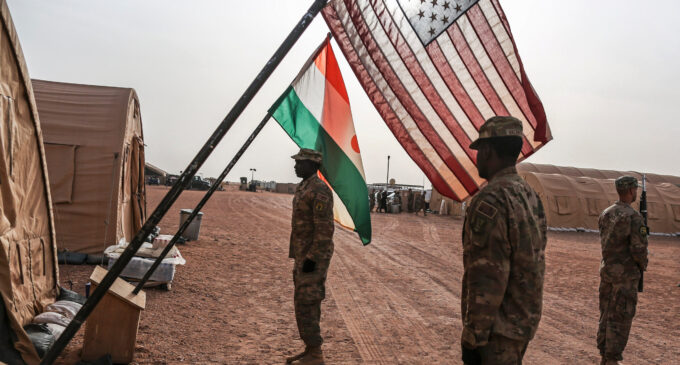 Niger and US military collaboration when it was still going.