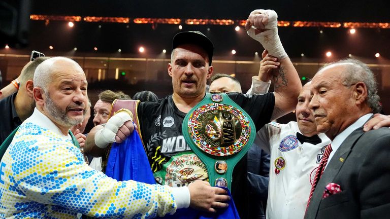 Usyk is now Boxing's undisputed champion